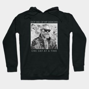 Conquering demons one day at a time! Hoodie